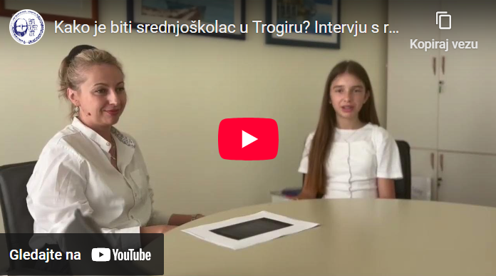 Kako je biti srednjoškolac u Trogiru? Intervju s ravnateljima i učenicima dviju škola